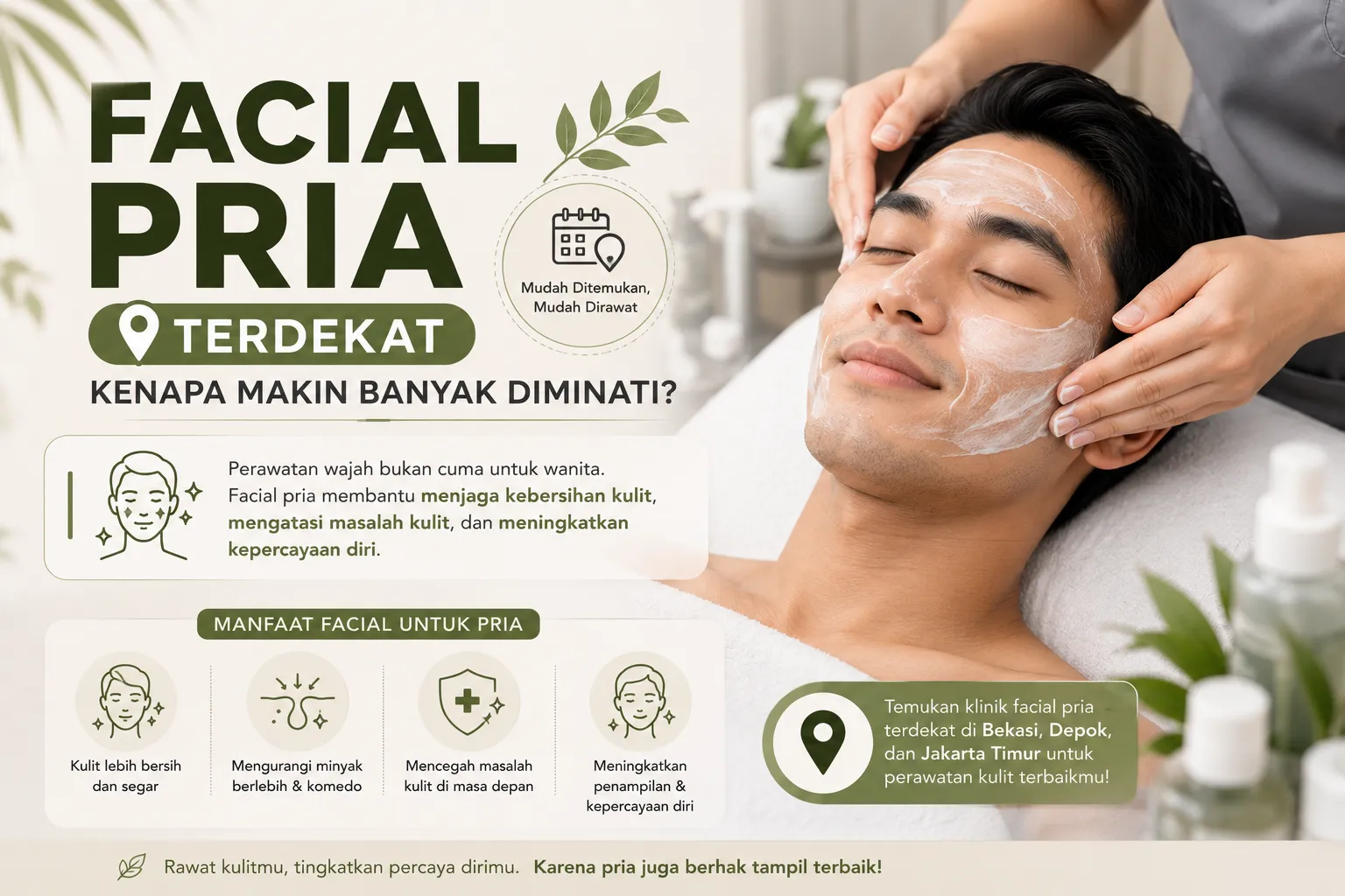 Facial Pria Terdekat: Kenapa Makin Banyak Diminati?