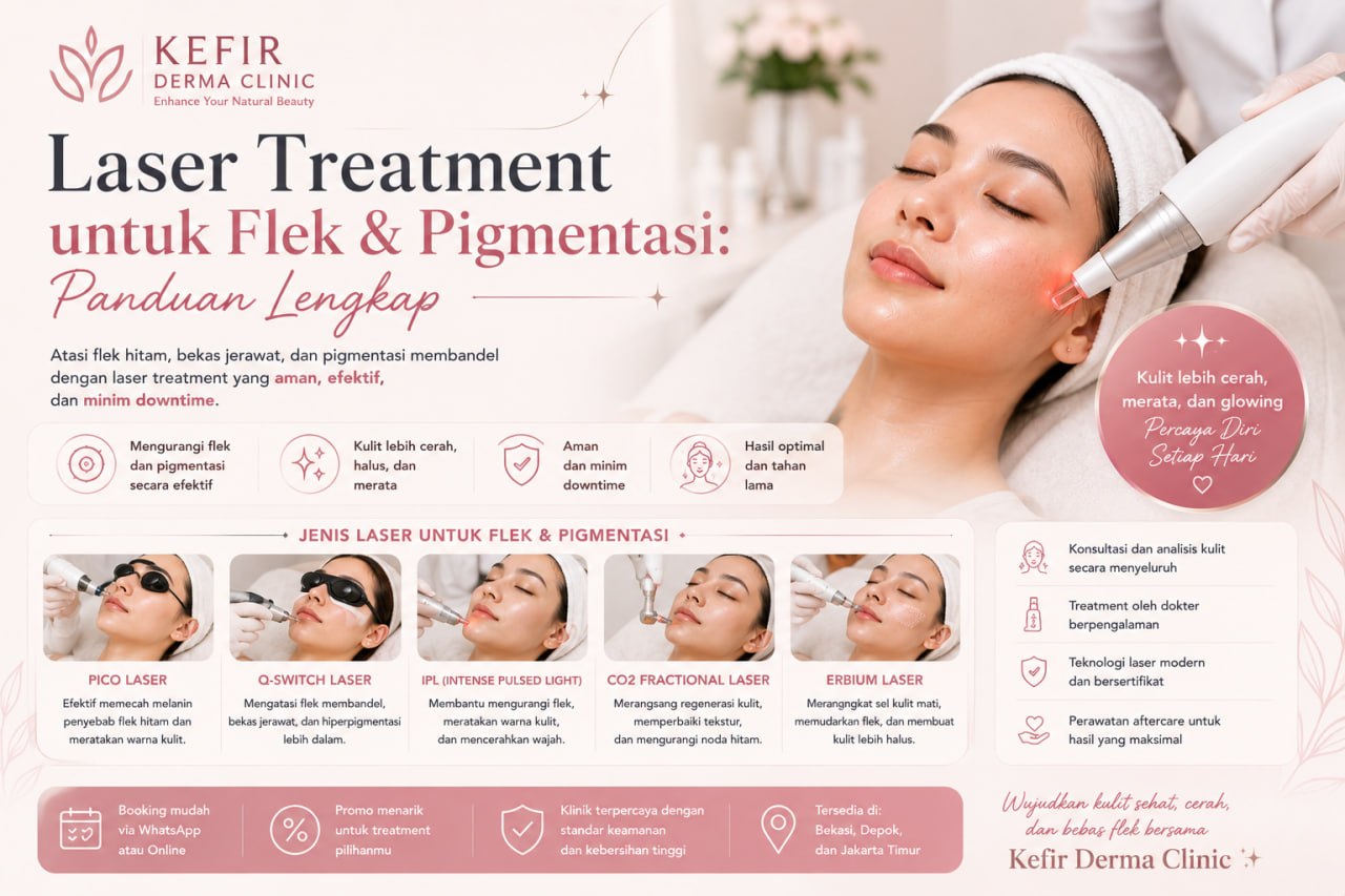 Laser Treatment untuk Flek & Pigmentasi: Panduan Lengkap
