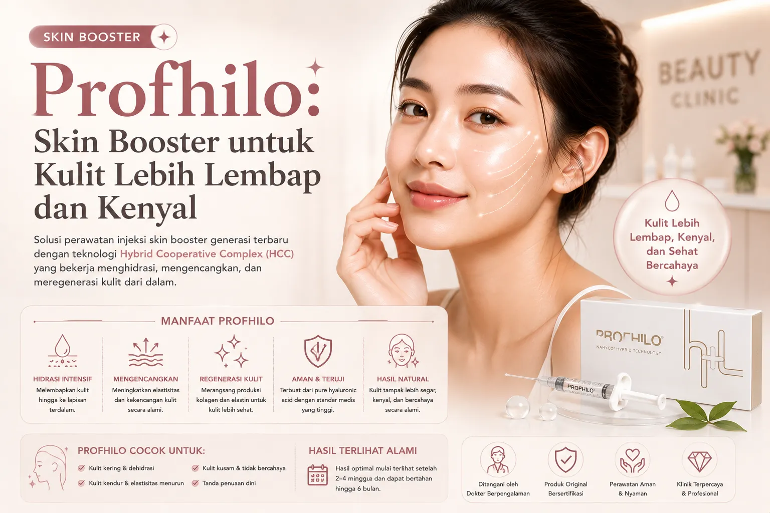 Profhilo: Skin Booster untuk Kulit Lebih Lembap dan Kenyal