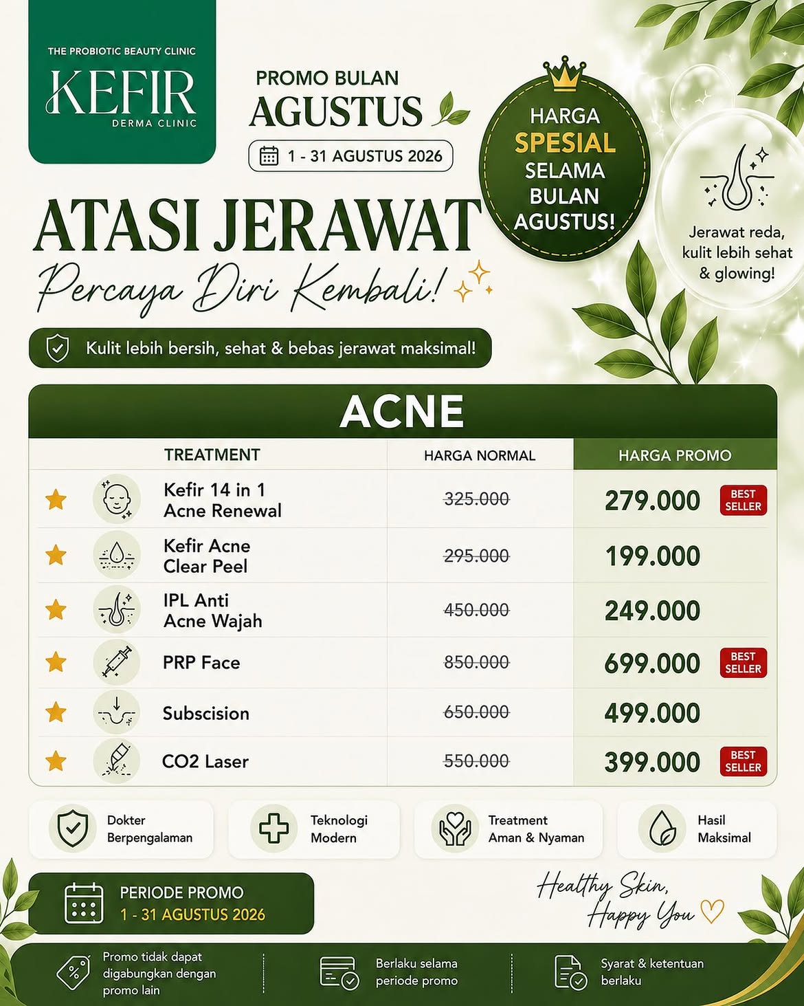 Poster promo Radiate Your Best, All August Long! 2