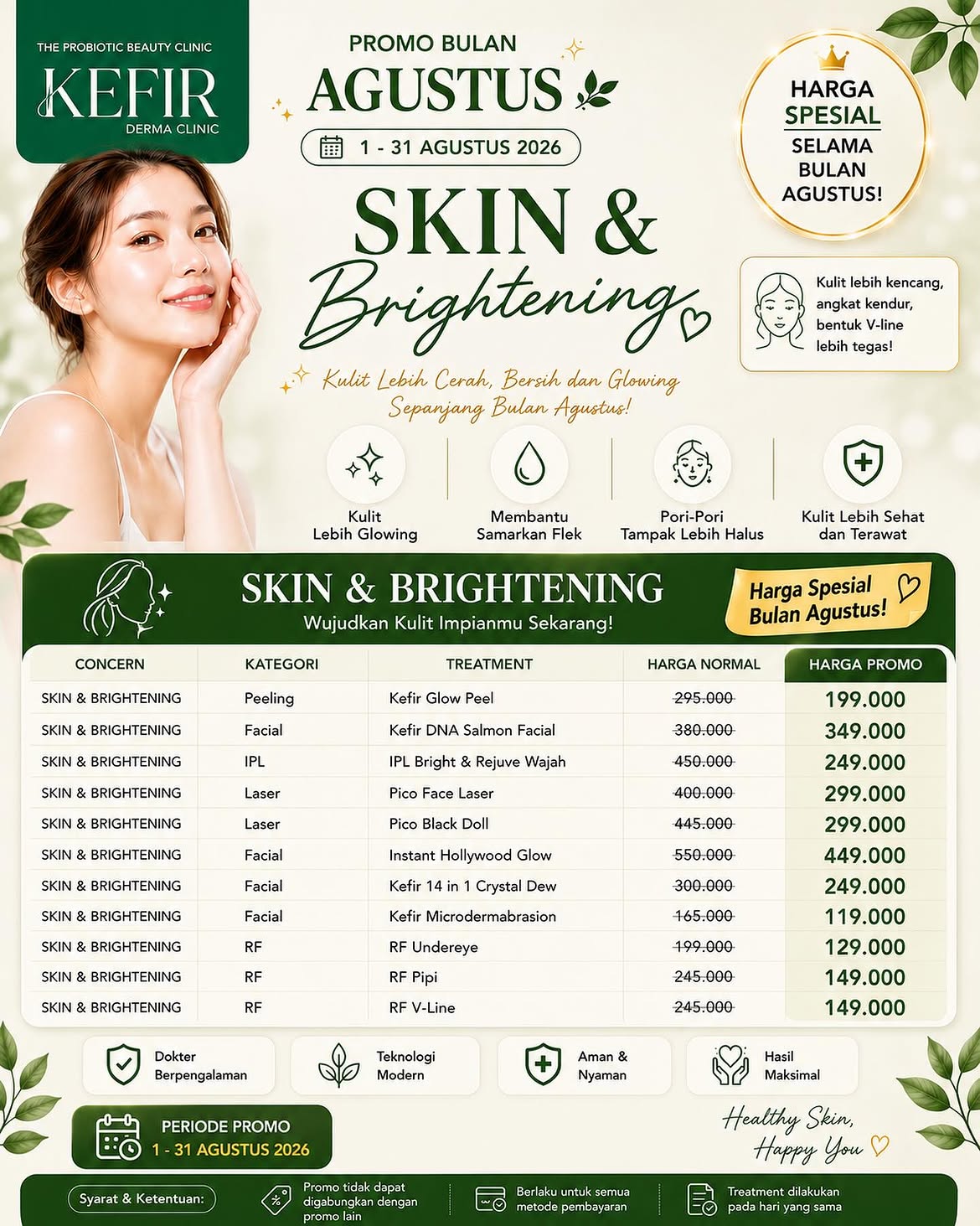 Poster promo Radiate Your Best, All August Long! 4